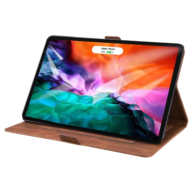 For iPad Pro 12.9 (2020) / (2021) Love Butterfly Pattern Horizontal Flip Leather Tablet Case with Holder & Sleep / Wake-up Function(Brown) For iPad Pro 12.9 (2020) / (2021) Love Butterfly Pattern Horizontal Flip Leather Tablet Case with Holder & Sleep / Wake-up Function(Brown)