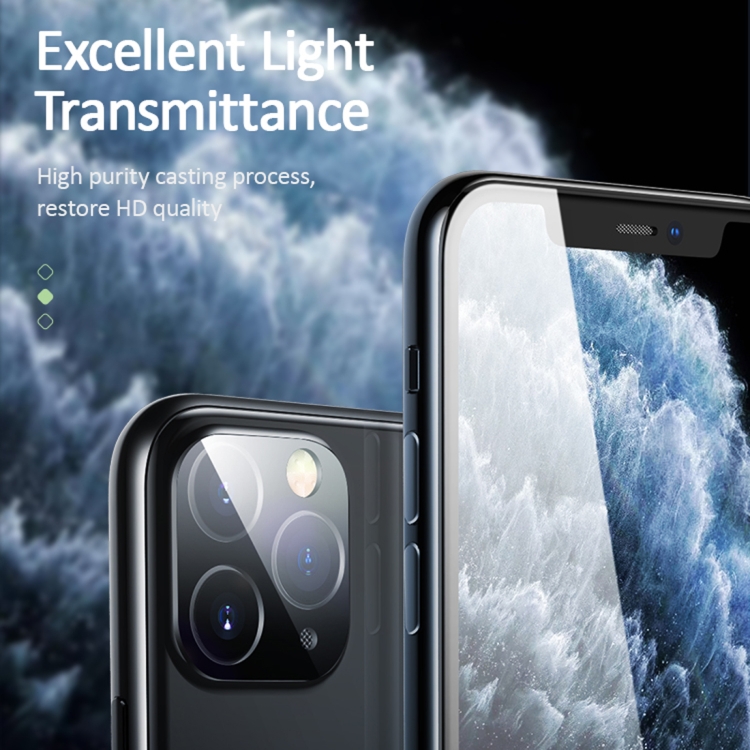 For iPhone 11 Pro Max USAMS Rear Camera Lens Protector Tempered Glass Film For iPhone 11 Pro Max USAMS Rear Camera Lens Protector Tempered Glass Film