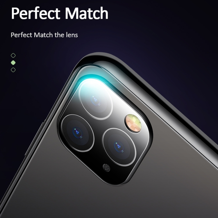 For iPhone 11 Pro Max USAMS Rear Camera Lens Protector Tempered Glass Film For iPhone 11 Pro Max USAMS Rear Camera Lens Protector Tempered Glass Film