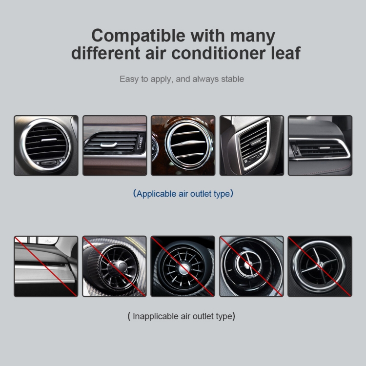 NILLKIN NKL01 MagRoad Lite Clip Type Car Magnetic Wireless Charging Holder NILLKIN NKL01 MagRoad Lite Clip Type Car Magnetic Wireless Charging Holder