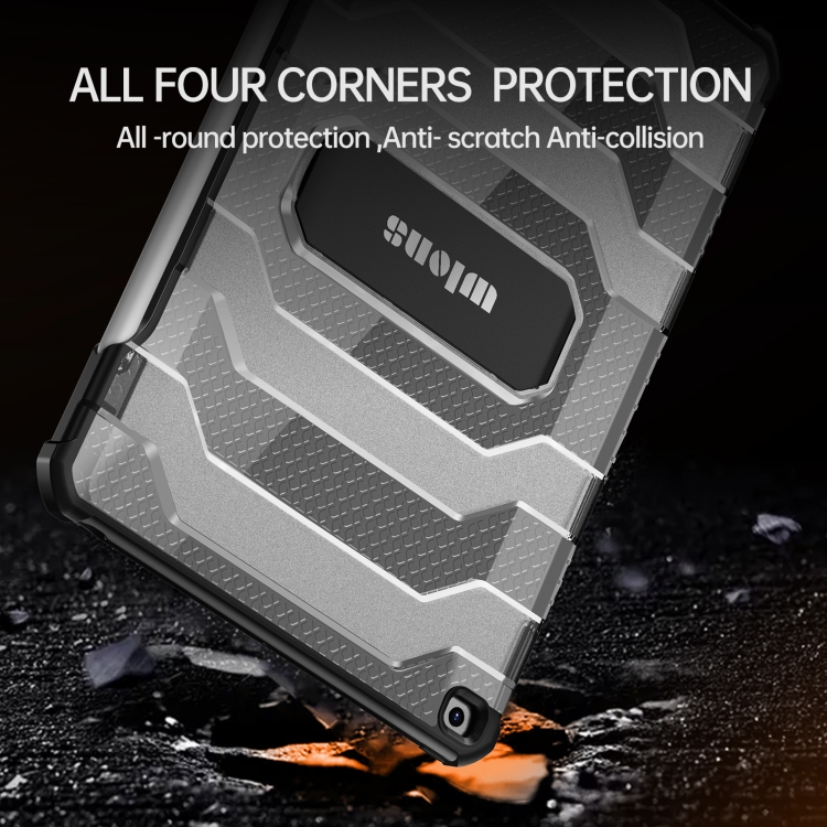 For iPad 10.2 2020 / 2019 / Air 2019 10.5 wlons Explorer Series PC + TPU Protective Tablet Case with Folding Holder(Gray) For iPad 10.2 2020 / 2019 / Air 2019 10.5 wlons Explorer Series PC + TPU Protective Tablet Case with Folding Holder(Gray)