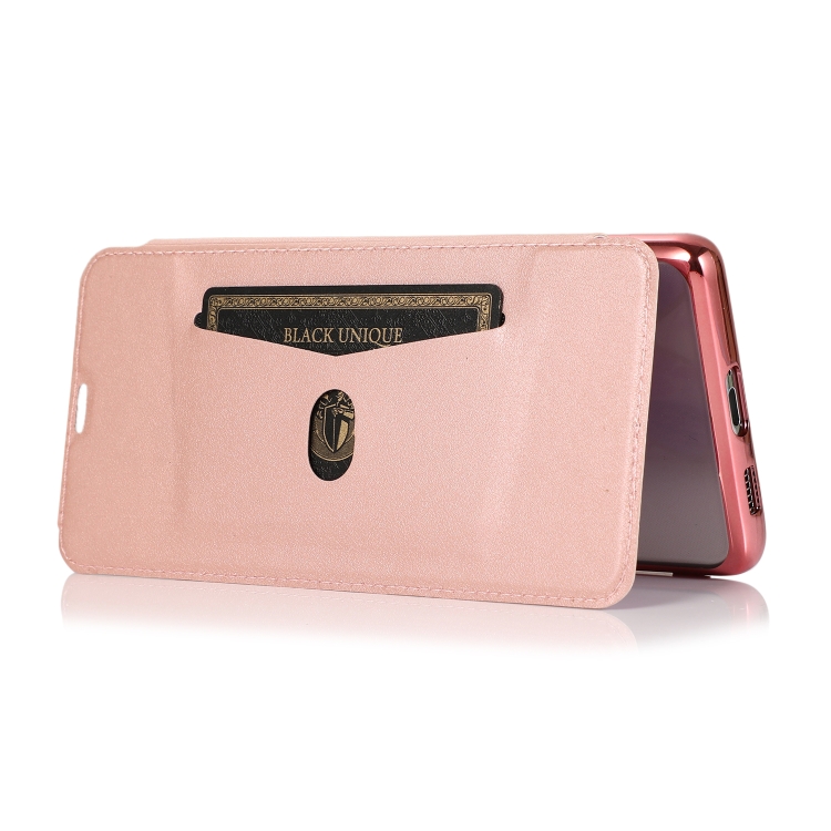 For Samsung Galaxy S21 Ultra 5G Bronzing Plating PU + TPU Horizontal Flip Leather Case with Holder & Card Slot(Pink Purple) For Samsung Galaxy S21 Ultra 5G Bronzing Plating PU + TPU Horizontal Flip Leather Case with Holder & Card Slot(Pink Purple)
