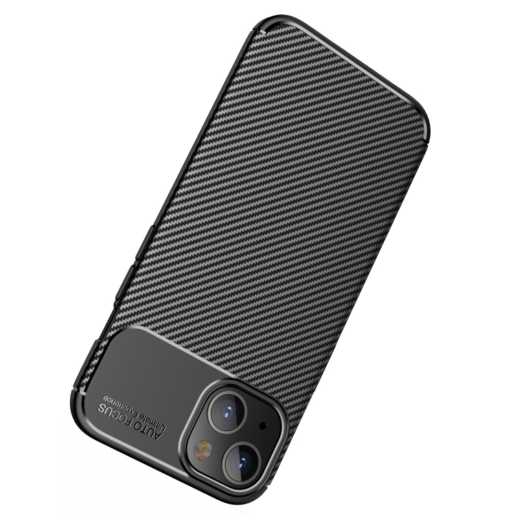 For iPhone 13 mini Carbon Fiber Texture Shockproof TPU Case (Blue) For iPhone 13 mini Carbon Fiber Texture Shockproof TPU Case (Blue)