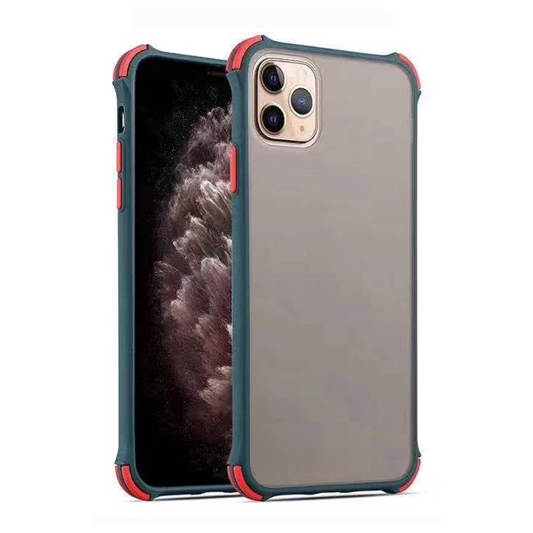 For iPhone 11 Pro Anti-falling Skin Series PC + TPU Protective Case(Dark Green) For iPhone 11 Pro Anti-falling Skin Series PC + TPU Protective Case(Dark Green)