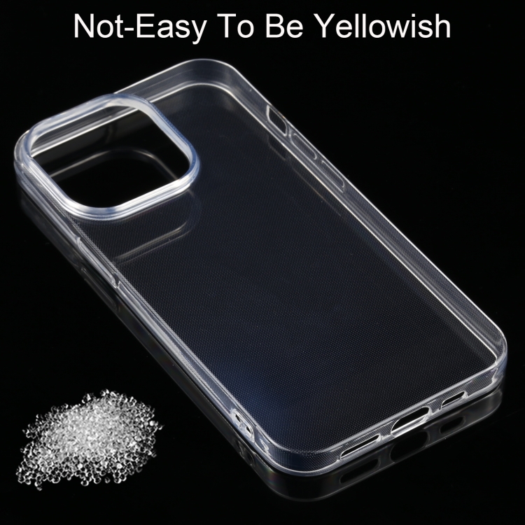 For iPhone 13 Pro 0.75mm Ultra-thin Transparent TPU Soft Protective Case 