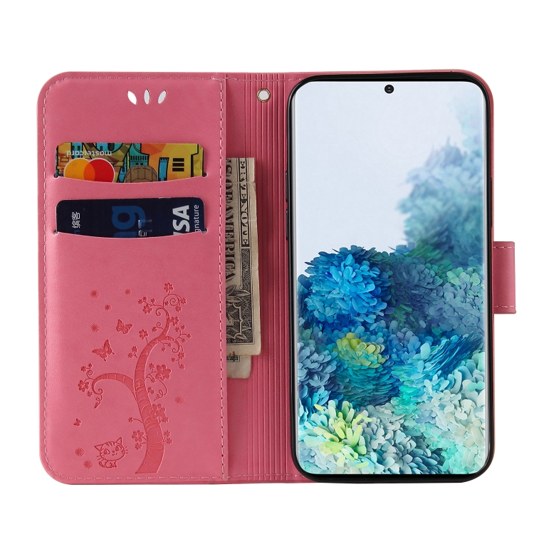 For Samsung Galaxy S20 FE 5G Embossed Lucky Tree Horizontal Flip Leather Case with Holder & Card Slot & Wallet & Lanyard(Pink) For Samsung Galaxy S20 FE 5G Embossed Lucky Tree Horizontal Flip Leather Case with Holder & Card Slot & Wallet & Lanyard(Pink)