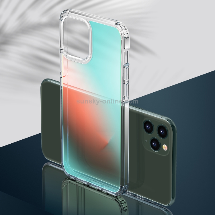 For iPhone 11 Pro Max Dazzle Colour TPU + PC Transparent Protective Case (Gold Light) For iPhone 11 Pro Max Dazzle Colour TPU + PC Transparent Protective Case (Gold Light)