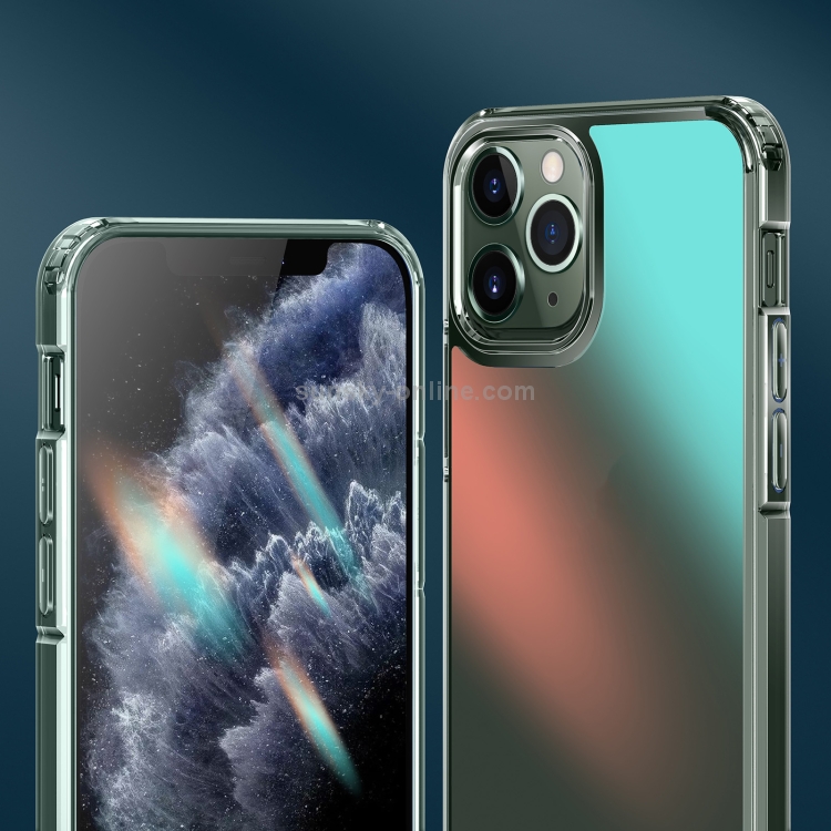 For iPhone 11 Pro Max Dazzle Colour TPU + PC Transparent Protective Case (Gold Light) For iPhone 11 Pro Max Dazzle Colour TPU + PC Transparent Protective Case (Gold Light)