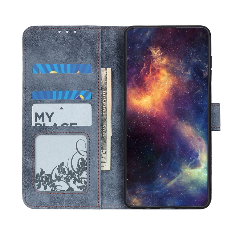 For iPhone 13 Antelope Texture Magnetic Buckle Horizontal Flip PU Leather Case with Card Slots & Wallet & Holder(Blue) For iPhone 13 Antelope Texture Magnetic Buckle Horizontal Flip PU Leather Case with Card Slots & Wallet & Holder(Blue)