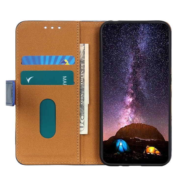 For iPhone 13 mini 3-Color Pearl Texture Magnetic Buckle Horizontal Flip PU Leather Case with Card Slots & Wallet & Holder (Brown)