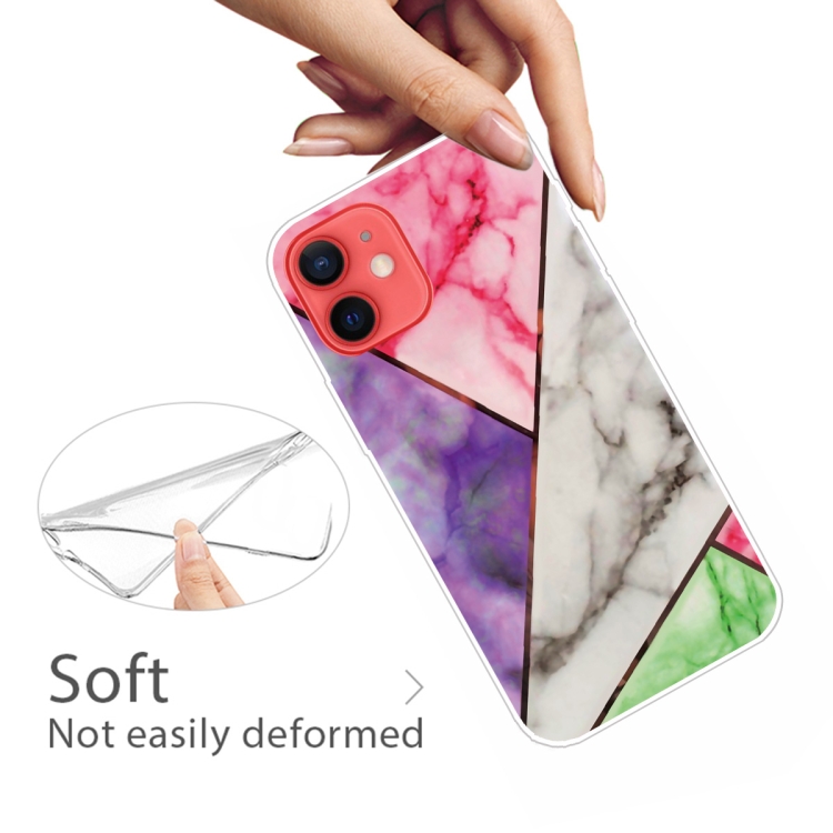 For iPhone 13 mini A Series Marble Pattern TPU Protective Case (HC-A11) For iPhone 13 mini A Series Marble Pattern TPU Protective Case (HC-A11)