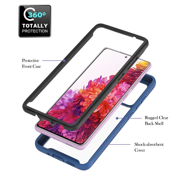 For Samsung Galaxy S20 FE 4G / 5G Starry Sky Solid Color Series Shockproof PC + TPU Protective Case with Ring Holder & Magnetic Function(Blue) For Samsung Galaxy S20 FE 4G / 5G Starry Sky Solid Color Series Shockproof PC + TPU Protective Case with Ring Holder & Magnetic Function(Blue)