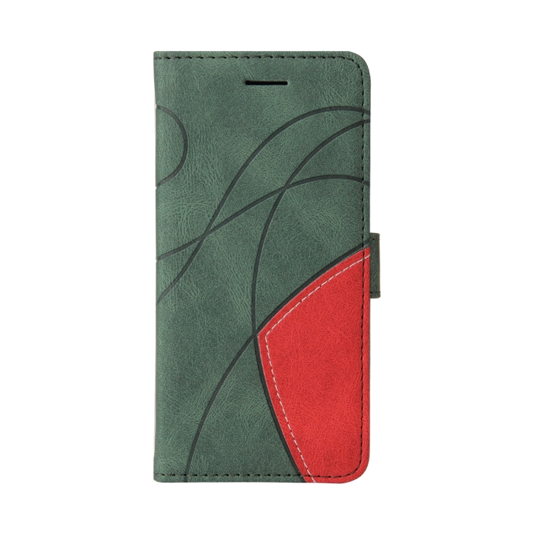 For Samsung Galaxy S20 FE 5G Dual-color Splicing Horizontal Flip PU Leather Case with Holder & Card Slots & Wallet(Green) For Samsung Galaxy S20 FE 5G Dual-color Splicing Horizontal Flip PU Leather Case with Holder & Card Slots & Wallet(Green)