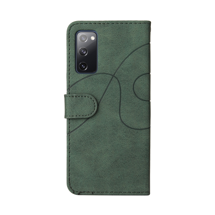 For Samsung Galaxy S20 FE 5G Dual-color Splicing Horizontal Flip PU Leather Case with Holder & Card Slots & Wallet(Green) For Samsung Galaxy S20 FE 5G Dual-color Splicing Horizontal Flip PU Leather Case with Holder & Card Slots & Wallet(Green)