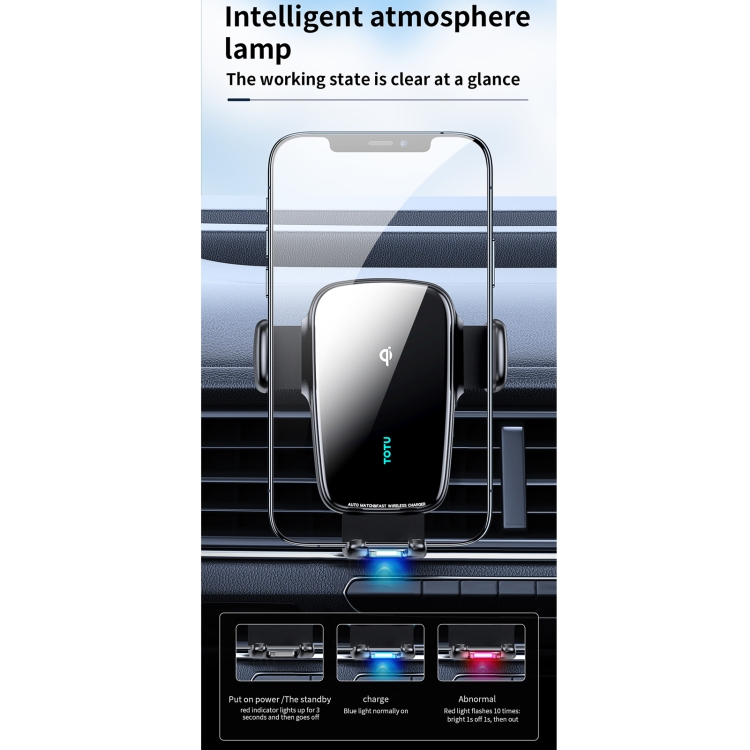 TOTUDESIGN CACW-054 Car Automatic Alignment Wireless Charging Bracket
