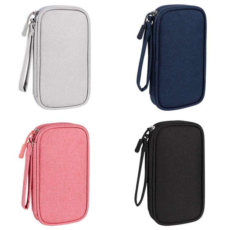 SM03 Multifunctional Digital Accessories Storage Bag with Lanyard(Black) SM03 Multifunctional Digital Accessories Storage Bag with Lanyard(Black)