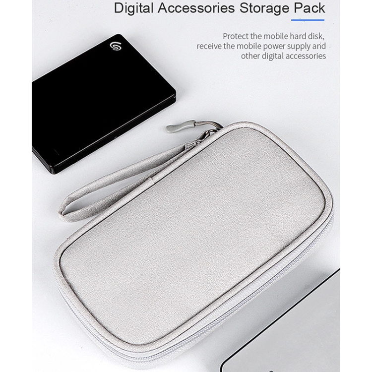 SM03 Multifunctional Digital Accessories Storage Bag with Lanyard(Black) SM03 Multifunctional Digital Accessories Storage Bag with Lanyard(Black)