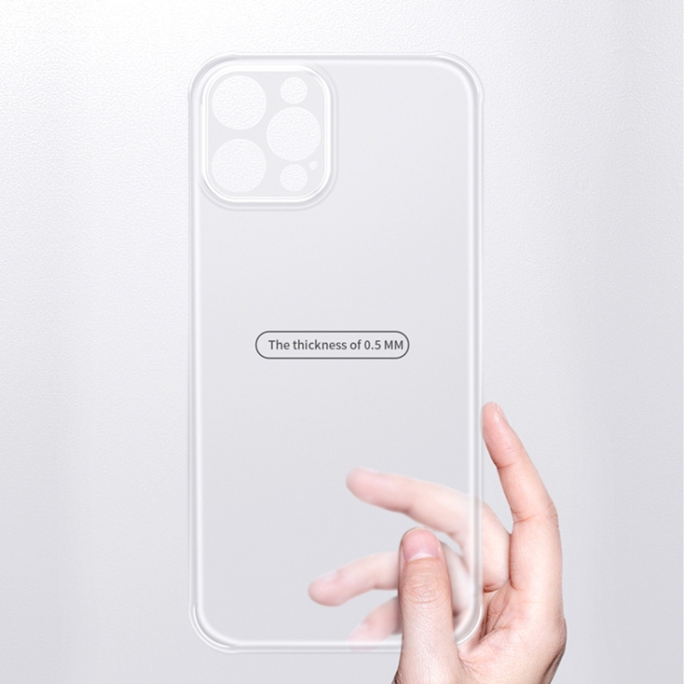 SUNSKY - TOTUDESIGN AA-170 Zero Feeling Series Frosted PC Protective Case For iPhone 12(Transparent)