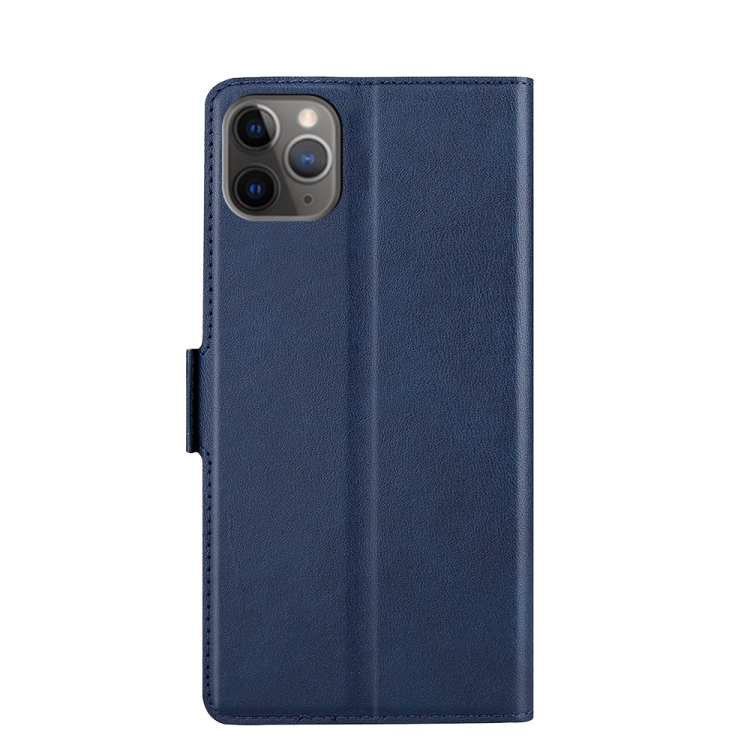 Ultra-thin Voltage Side Buckle PU + TPU Horizontal Flip Leather Case with Holder & Card Slot For iPhone 11 Pro(Blue) Ultra-thin Voltage Side Buckle PU + TPU Horizontal Flip Leather Case with Holder & Card Slot For iPhone 11 Pro(Blue)