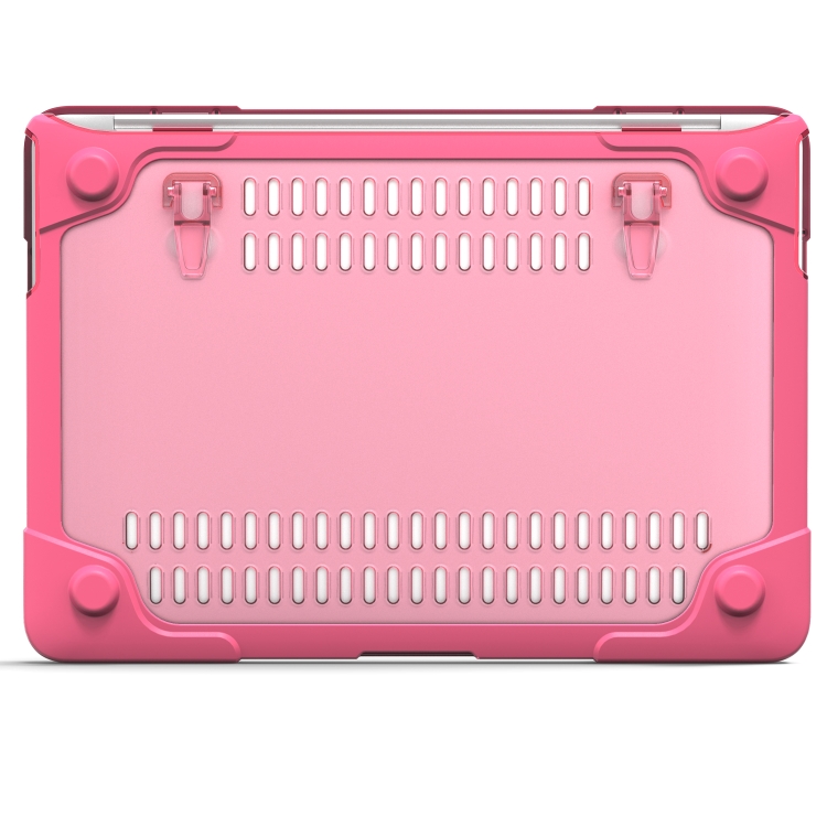 For MacBook Air 11.6 inch A1465 / A1370 TPU and PC Two-color Anti-fall Laptop Protective Case(Rose Red) For MacBook Air 11.6 inch A1465 / A1370 TPU and PC Two-color Anti-fall Laptop Protective Case(Rose Red)