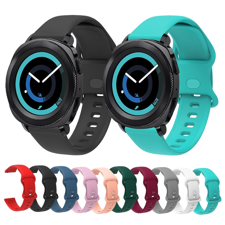 20mm per Amazfit GTS4 / GTS4 mini / GTS3 Cinturino per orologio in silicone  perforato con fibbia posteriore