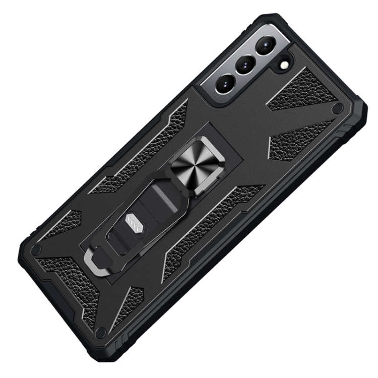 For Samsung Galaxy S21 5G 10 PCS Variety Armor TPU + PC Shockproof Magnetic Protective Case with Folding Clip Holder(Black) For Samsung Galaxy S21 5G 10 PCS Variety Armor TPU + PC Shockproof Magnetic Protective Case with Folding Clip Holder(Black)