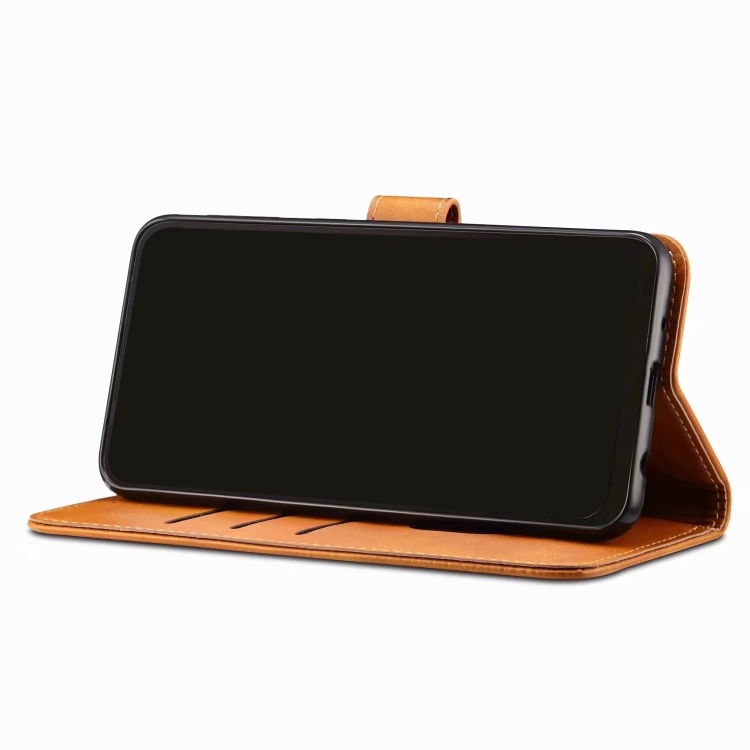 For Samsung Galaxy S21 5G GUSSIM Business Style Horizontal Flip Leather Case with Holder & Card Slots & Wallet(Blue)