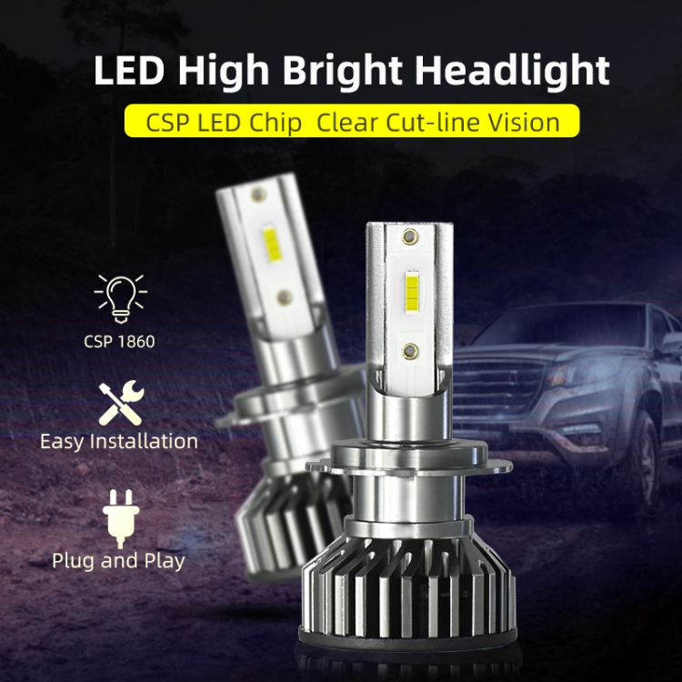 Bombilla LED para coche HB3 9005 25W
