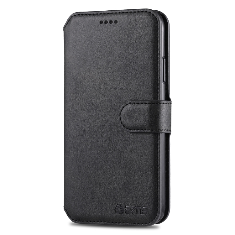 For iPhone 11 Pro AZNS Calf Texture Magnetic Horizontal Flip PU Leather Case with Holder & Card Slots & Photo Frame(Black) For iPhone 11 Pro AZNS Calf Texture Magnetic Horizontal Flip PU Leather Case with Holder & Card Slots & Photo Frame(Black)