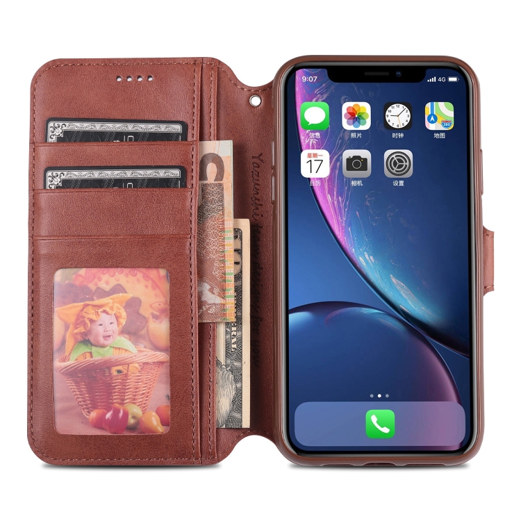 For iPhone 11 Pro AZNS Calf Texture Magnetic Horizontal Flip PU Leather Case with Holder & Card Slots & Photo Frame(Black) For iPhone 11 Pro AZNS Calf Texture Magnetic Horizontal Flip PU Leather Case with Holder & Card Slots & Photo Frame(Black)