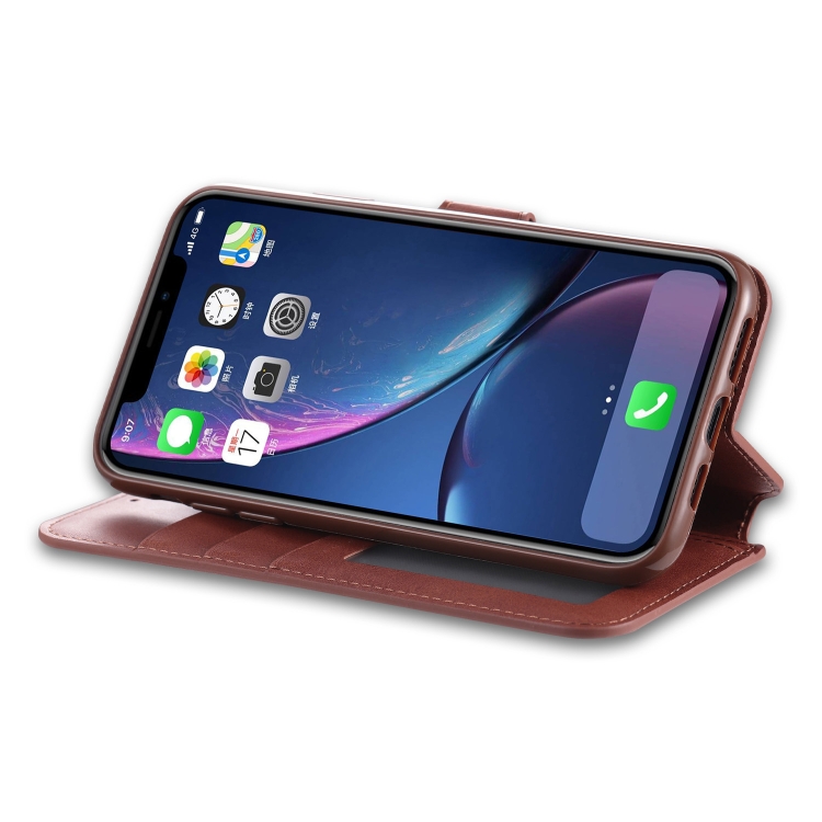 For iPhone 11 Pro AZNS Calf Texture Magnetic Horizontal Flip PU Leather Case with Holder & Card Slots & Photo Frame(Black) For iPhone 11 Pro AZNS Calf Texture Magnetic Horizontal Flip PU Leather Case with Holder & Card Slots & Photo Frame(Black)