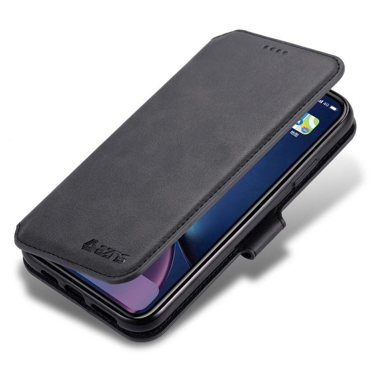 For iPhone 11 Pro AZNS Calf Texture Magnetic Horizontal Flip PU Leather Case with Holder & Card Slots & Photo Frame(Black) For iPhone 11 Pro AZNS Calf Texture Magnetic Horizontal Flip PU Leather Case with Holder & Card Slots & Photo Frame(Black)