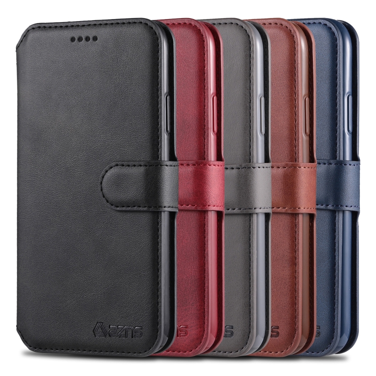 For iPhone 11 Pro AZNS Calf Texture Magnetic Horizontal Flip PU Leather Case with Holder & Card Slots & Photo Frame(Black) For iPhone 11 Pro AZNS Calf Texture Magnetic Horizontal Flip PU Leather Case with Holder & Card Slots & Photo Frame(Black)