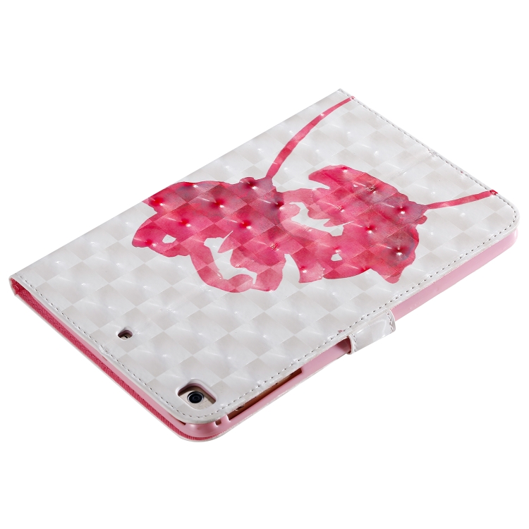 For iPad Mini 2019 & 4 & 3 & 2 & 1 3D Colored Drawing Horizontal Flip Leather Case with Holder & Card Slots & Wallet & Sleep / Wake-up Function(Red Rose) For iPad Mini 2019 & 4 & 3 & 2 & 1 3D Colored Drawing Horizontal Flip Leather Case with Holder & Card Slots & Wallet & Sleep / Wake-up Function(Red Rose)