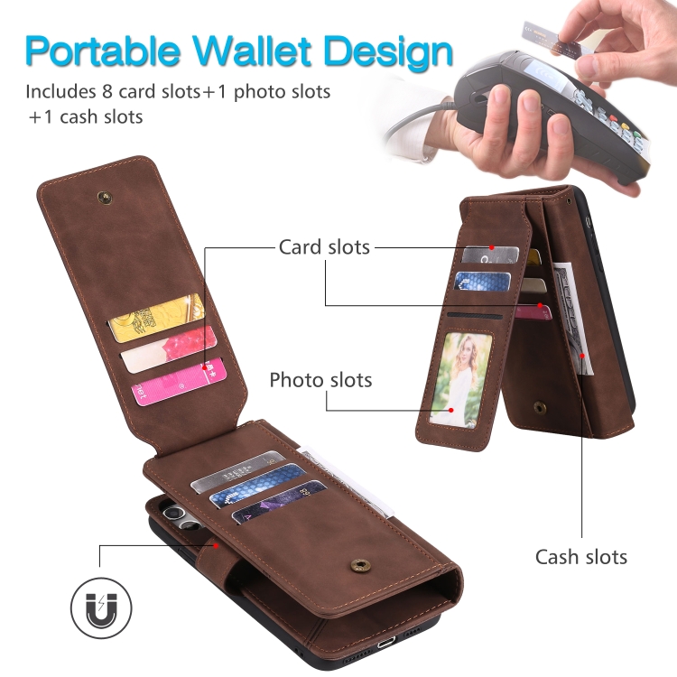 For Samsung Galaxy S20 FE Skin Feel Business Horizontal Flip PU Leather Case with Holder & Multi-Card Slots & Wallet & Lanyard & Photo Frame(Brown) For Samsung Galaxy S20 FE Skin Feel Business Horizontal Flip PU Leather Case with Holder & Multi-Card Slots & Wallet & Lanyard & Photo Frame(Brown)