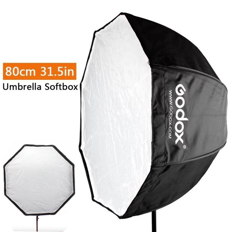 80cm Softbox Parapluie Octogonale pour Speedlite Torche Lumière Vidéo Studio Photo 
