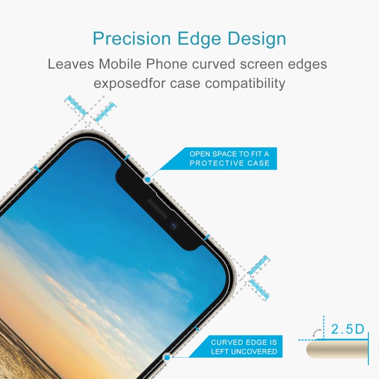 For iPhone 13 Pro Max 50pcs 0.26mm 9H 2.5D Tempered Glass Film For iPhone 13 Pro Max 50pcs 0.26mm 9H 2.5D Tempered Glass Film