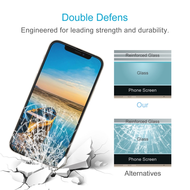 For iPhone 13 Pro Max 50pcs 0.26mm 9H 2.5D Tempered Glass Film For iPhone 13 Pro Max 50pcs 0.26mm 9H 2.5D Tempered Glass Film