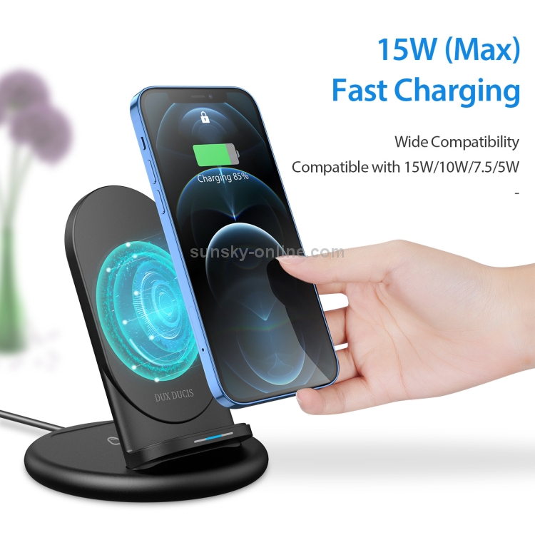 DUX DUCIS C7 3 In 1 Multi-function Removable Smart Wireless Charging Stand for iPhone / Apple Watch / AirPods(Black) DUX DUCIS C7 3 In 1 Multi-function Removable Smart Wireless Charging Stand for iPhone / Apple Watch / AirPods(Black)