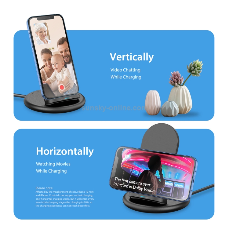 DUX DUCIS C7 3 In 1 Multi-function Removable Smart Wireless Charging Stand for iPhone / Apple Watch / AirPods(Black) DUX DUCIS C7 3 In 1 Multi-function Removable Smart Wireless Charging Stand for iPhone / Apple Watch / AirPods(Black)