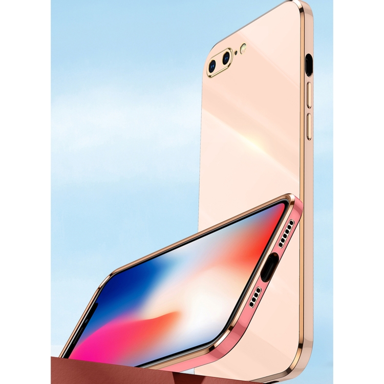 XINLI Straight Edge 6D Electroplate TPU Phone Case For iPhone 6 / 6s(Mint Green) XINLI Straight Edge 6D Electroplate TPU Phone Case For iPhone 6 / 6s(Mint Green)