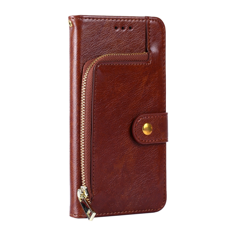 For iPhone 11 Pro Zipper Bag PU + TPU Horizontal Flip Leather Case with Holder & Card Slot & Wallet & Lanyard (Brown) For iPhone 11 Pro Zipper Bag PU + TPU Horizontal Flip Leather Case with Holder & Card Slot & Wallet & Lanyard (Brown)