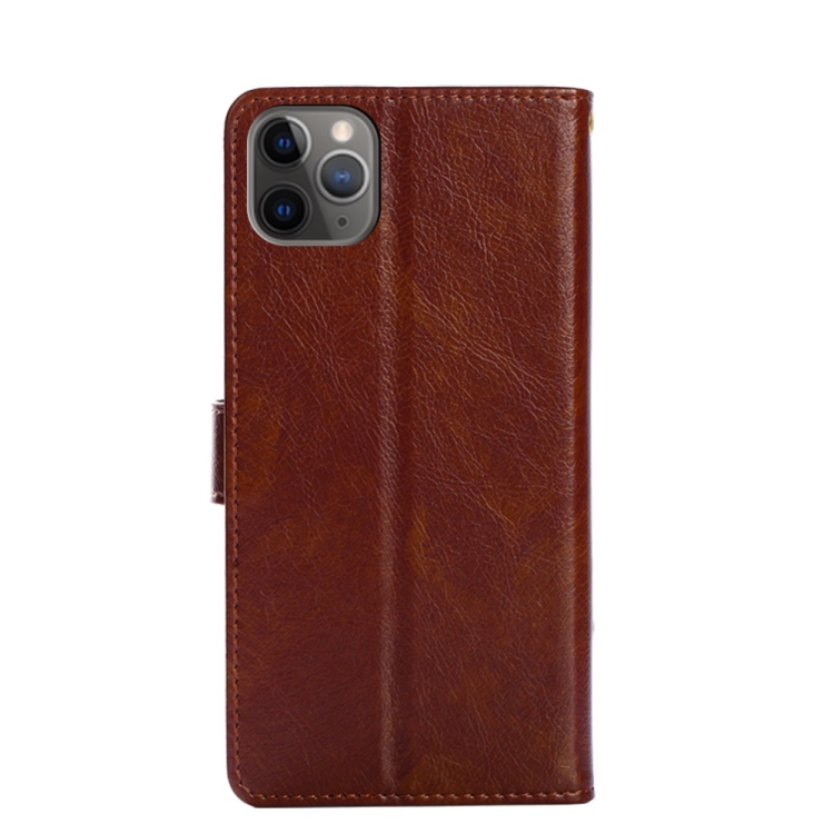 For iPhone 11 Pro Zipper Bag PU + TPU Horizontal Flip Leather Case with Holder & Card Slot & Wallet & Lanyard (Brown) For iPhone 11 Pro Zipper Bag PU + TPU Horizontal Flip Leather Case with Holder & Card Slot & Wallet & Lanyard (Brown)