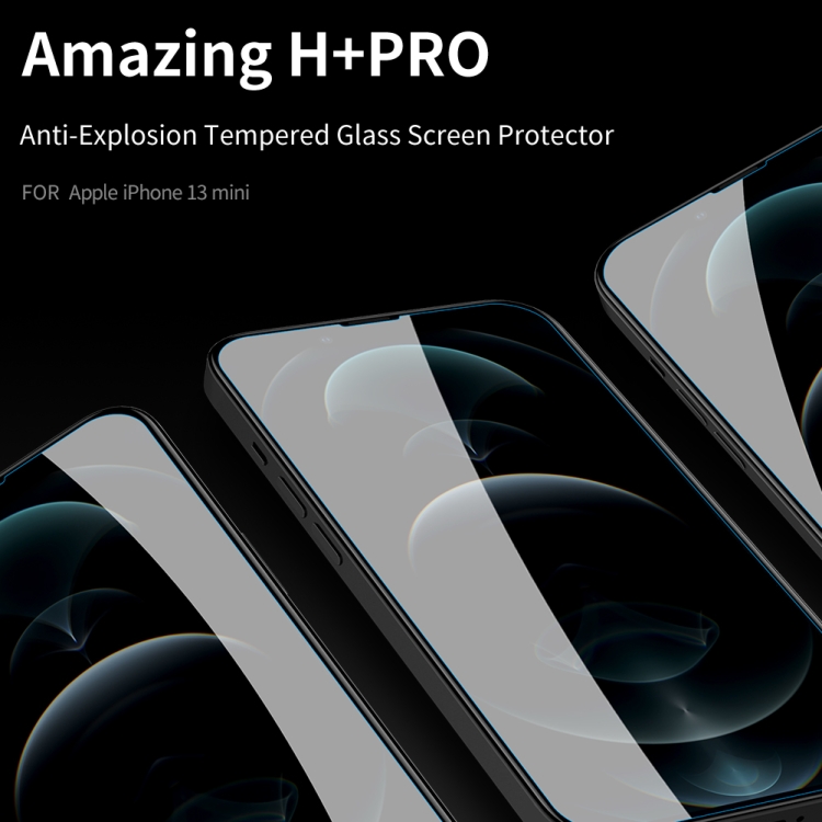 For iPhone 13 mini NILLKIN H+PRO 0.2mm 9H 2.5D Explosion-proof Tempered Glass Film
