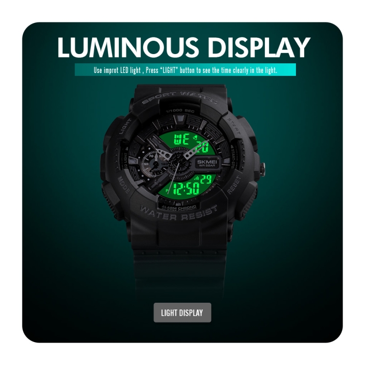 Reloj Hombre Digital Retro Pulso PU SKMEI 1299