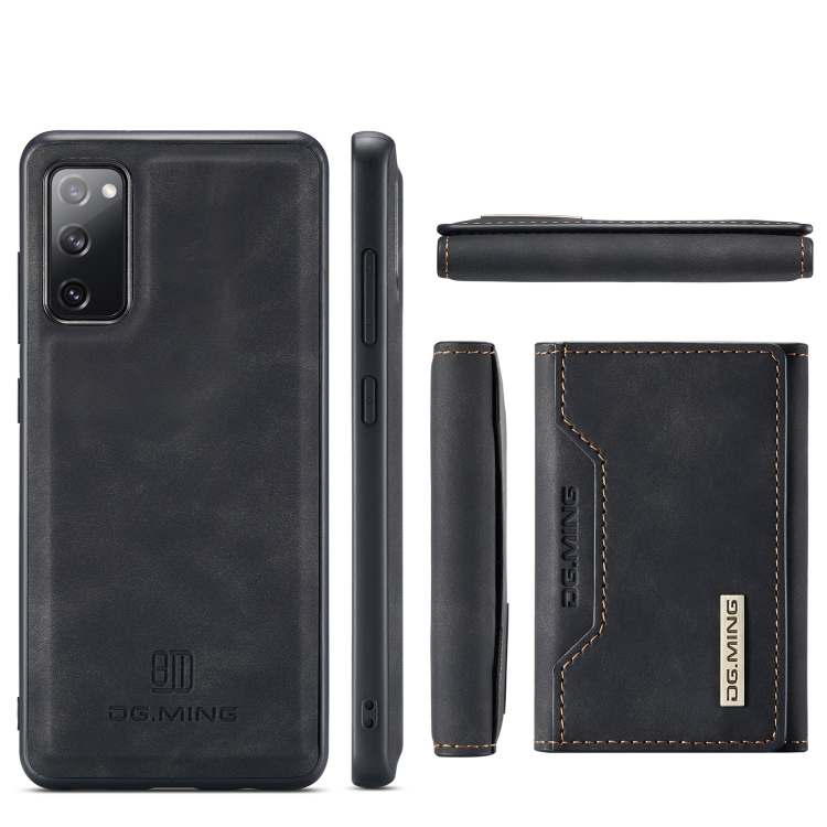 For Samsung Galaxy S20 FE DG.MING M2 Series 3-Fold Multi Card Bag Back Cover Shockproof Case with Wallet & Holder Function(Black) For Samsung Galaxy S20 FE DG.MING M2 Series 3-Fold Multi Card Bag Back Cover Shockproof Case with Wallet & Holder Function(Black)