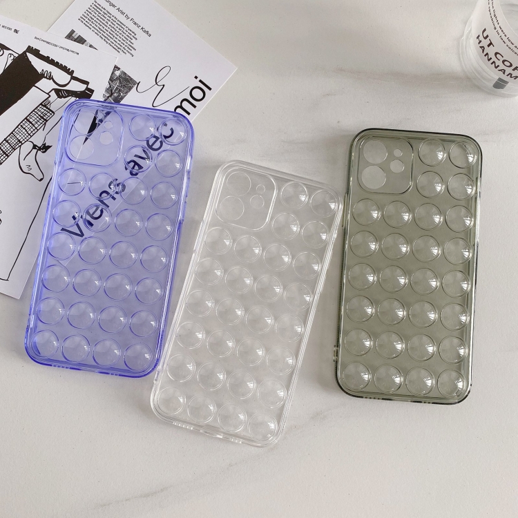 For iPhone 12 TPU Bubble Shockproof Protective Case(Transparent) For iPhone 12 TPU Bubble Shockproof Protective Case(Transparent)