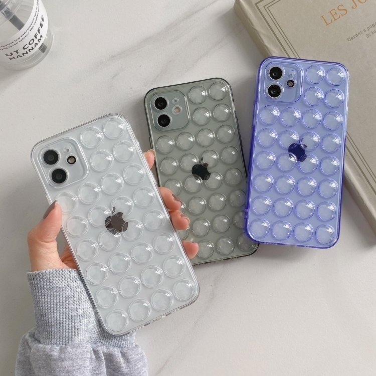 For iPhone 12 TPU Bubble Shockproof Protective Case(Transparent) For iPhone 12 TPU Bubble Shockproof Protective Case(Transparent)
