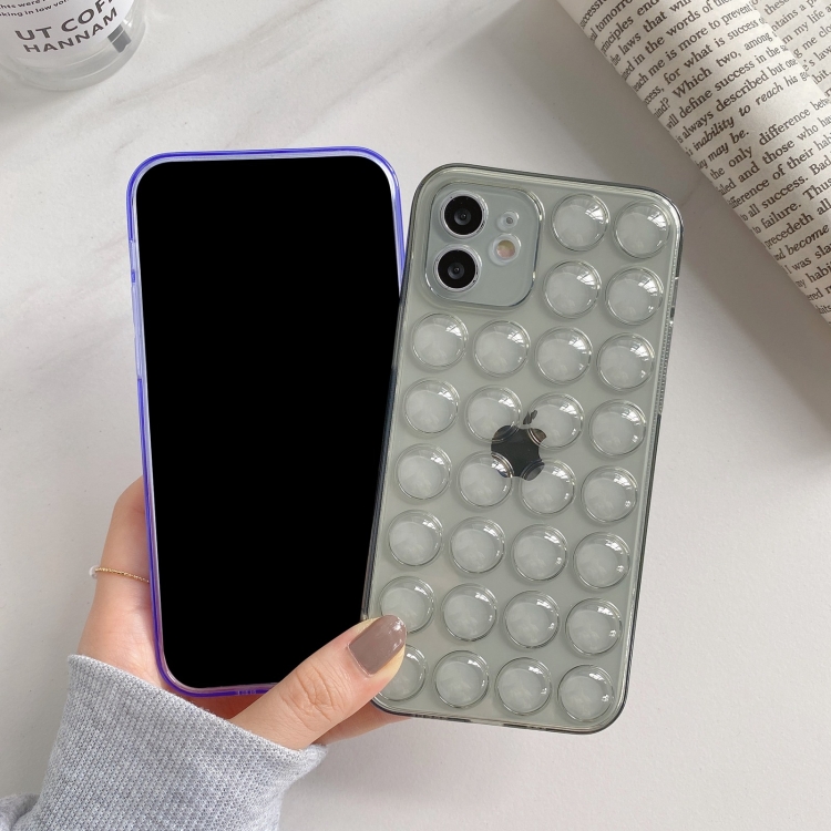 For iPhone 12 TPU Bubble Shockproof Protective Case(Transparent) For iPhone 12 TPU Bubble Shockproof Protective Case(Transparent)