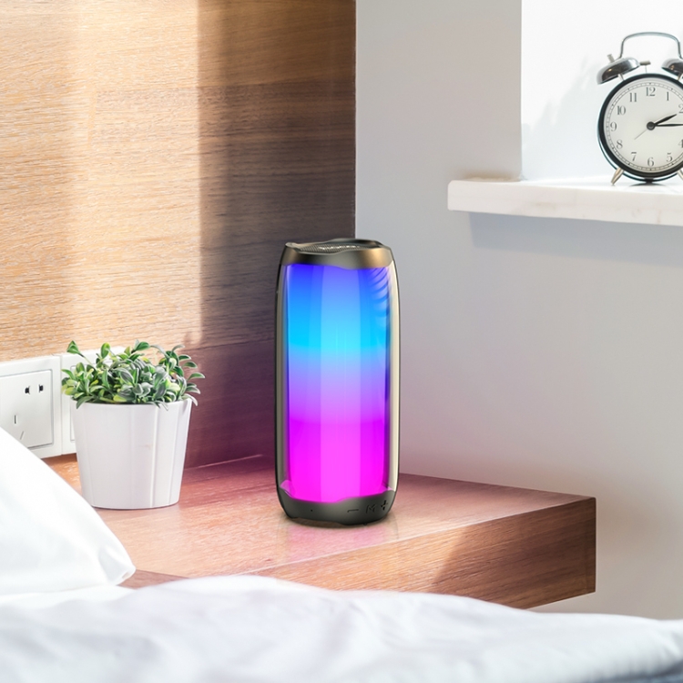hoco HC8 Bluetooth 5.0 Colorful Luminous Wireless Bluetooth Speaker(Black) hoco HC8 Bluetooth 5.0 Colorful Luminous Wireless Bluetooth Speaker(Black)